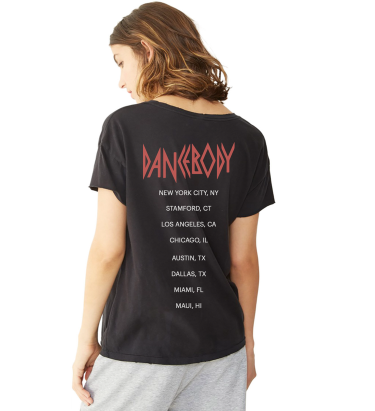 DanceBody Tour Tee (6662490554426)