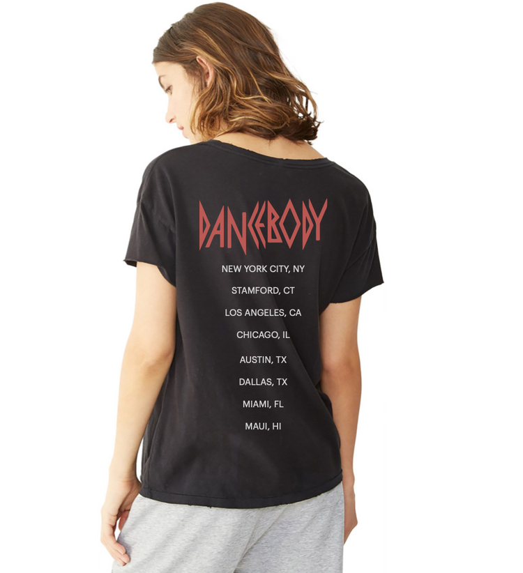 DanceBody Tour Tee  (6662490554426)