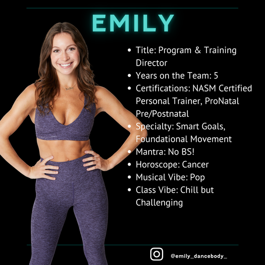 DanceBody Deep Dive with Emily