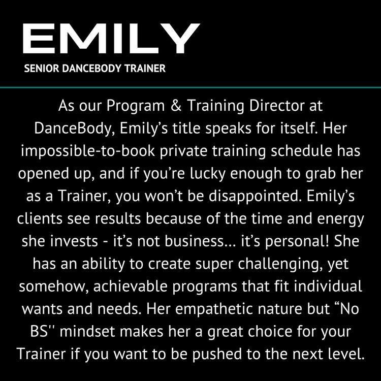 The DB Program with Emily