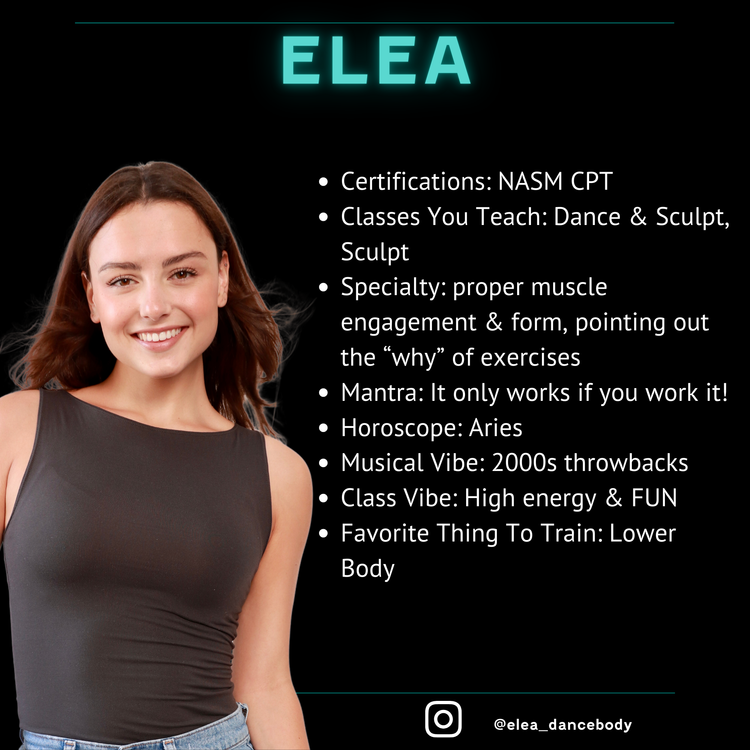 DanceBody Deep Dive with Elea