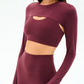 Amelia Shrug in Dark Cherry