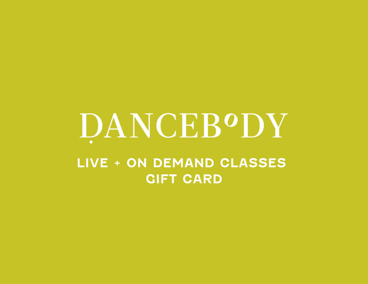 DanceBody LIVE Gift Card